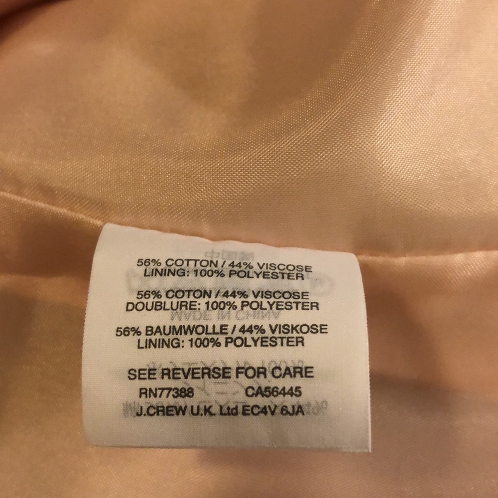 J Crew pink cocktail dress 0 - Picture 4 of 5
